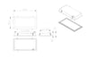 Buy LED Panel Lights Australia LED Panel Light W324mm 34W White Aluminium 4000K - S9794/306CW