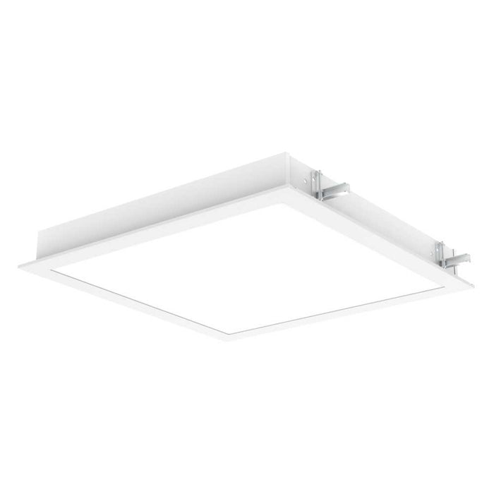 Buy LED Panel Lights Australia Square LED Panel Light W620mm 53W White Aluminium 4000K - S9794/606CW