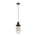 Buy Mini Pendants Australia Blackband 1 Light Black Curved Cage Pendant - BLACKBAND1