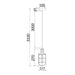 Buy Mini Pendants Australia Blackband 1 Light Black Curved Cage Pendant - BLACKBAND1