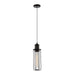 Buy Mini Pendants Australia Blackband 1 Light Black Iron Tubular Cage Pendant - BLACKBAND3