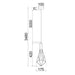 Buy Pendant Lights Australia Blackband 1 Light Black Small Diamond Cage Pendant - BLACKBAND5