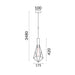 Buy Pendant Lights Australia WHITEBAND White Iron Cage 1 Light Diamond Cage Pendant - WHITEBAND5