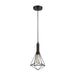 Buy Pendant Lights Australia Blackband 1 Light Black Large Diamond Cage Pendant - BLACKBAND6