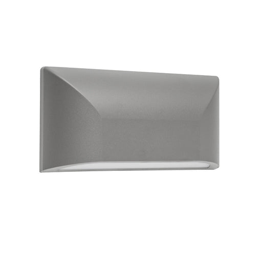 Buy Outdoor Step Lights Australia Bloc LED Wall Light  220mm TRI Colour IP65 Silver - BLOC EX5-SL3C