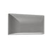 Buy Outdoor Step Lights Australia Bloc LED Wall Light  220mm TRI Colour IP65 Silver - BLOC EX5-SL3C