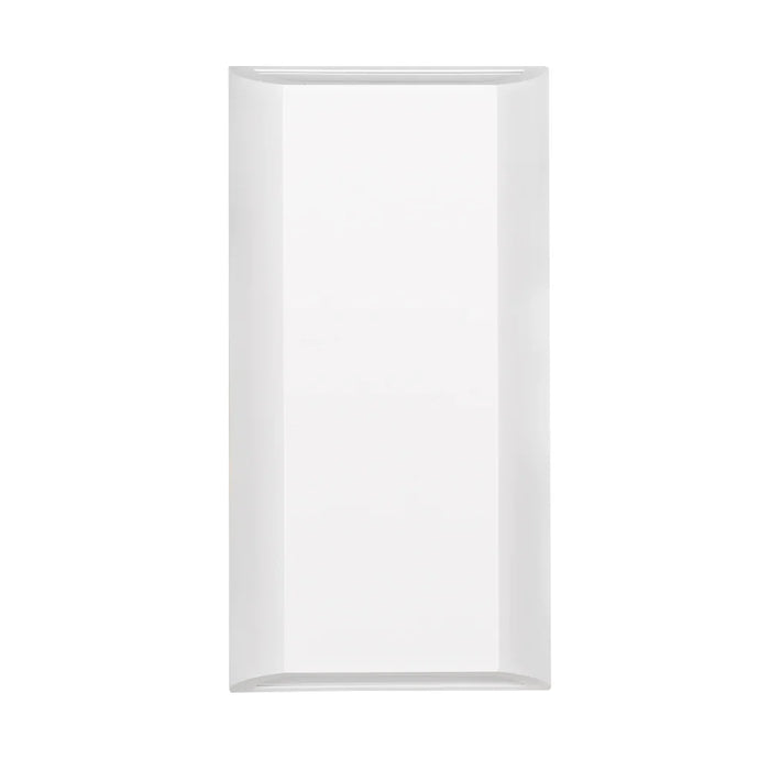 Buy Up / Down Wall Lights Australia Bloc Up &  Down Wall 2 Lights 8W White Polycarbonate 3CCT - BLOC EX8-WH3C