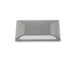 Buy Outdoor Step Lights Australia Bloc LED Wall Light  220mm TRI Colour IP65 Silver - BLOC EX5-SL3C