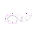 Buy Exterior Wall Lights Australia Bocina Exterior 10W LED Wall Light Dark Grey 3000K - BOCINA01