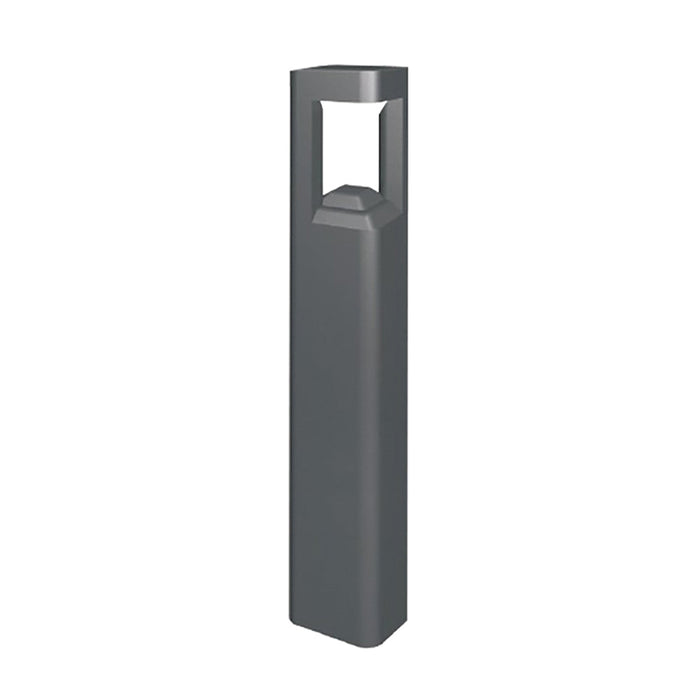 Buy Bollard Lights Australia 6W LED Bollard Grey Square 3000k - BOL4A