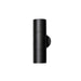 Buy Up / Down Wall Lights Australia BONDI Up / Down Wall Light 8W Black Aluminium 3CCT - SE7122TC/BK