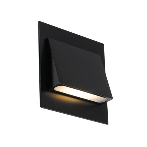 Buy Step Lights Australia Brea Recessed Square Stair Light 3W LED 5000K Black - BREA 3-BK85