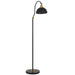 Buy Floor Lamps Australia Brevik Floor Lamp Black / Satin - BREVIK FL-BK
