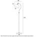 Buy Floor Lamps Australia Brevik Floor Lamp Beige / Satin - BREVIK FL-BE