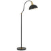 Buy Floor Lamps Australia Brevik Floor Lamp Black / Satin - BREVIK FL-BK