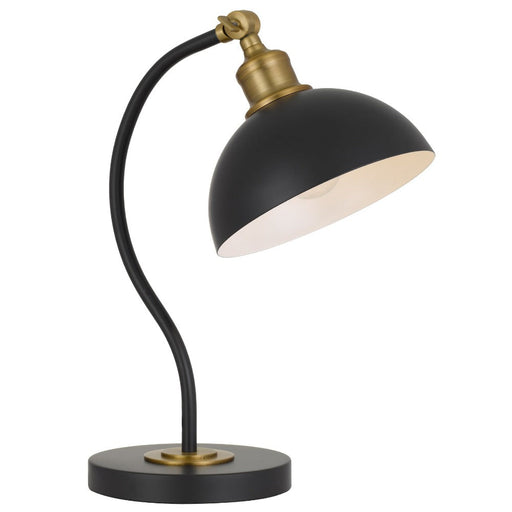 Buy Desk Lamps Australia Brevik Desk Lamp W200mm Black / Satin - BREVIK TL-BK