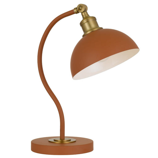 Buy Desk Lamps Australia Brevik Desk Lamp W200mm Orange / Satin - BREVIK TL-OG