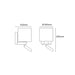 Buy Bedside Reading Lights Australia Brighton E27 Wall Lamp + 5000K LED Adjustable Reading Light - BRIGHTON02