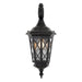 Buy Exterior Wall Lights Australia Brinley 1 Light Wall Light Large IP44 Black & Bubble Glass - BRINLEY EX35-BK