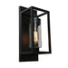 Buy Exterior Wall Lights Australia Bryant Exterior Wall Light Black Metal - BRYA1EBLK