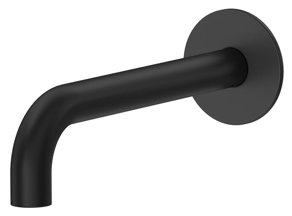 Mica 160mm Bath Spouts Black - BTH-5-16-BLK