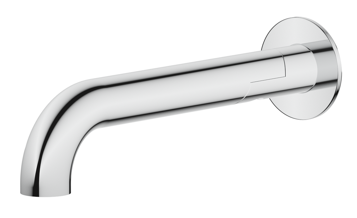 Mica Swivel Bath Spout Curved Chrome - BTH-C-SWVL-CP