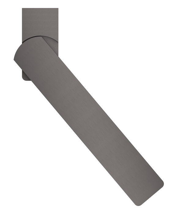 Cresta Swivel Bath Spout Gunmetal - BTH-SQSWVL-GM