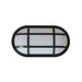 Buy LED Bunker Lights Australia LED Bulkhead Light Oval 12W Black 3000K IP65 - BULK11