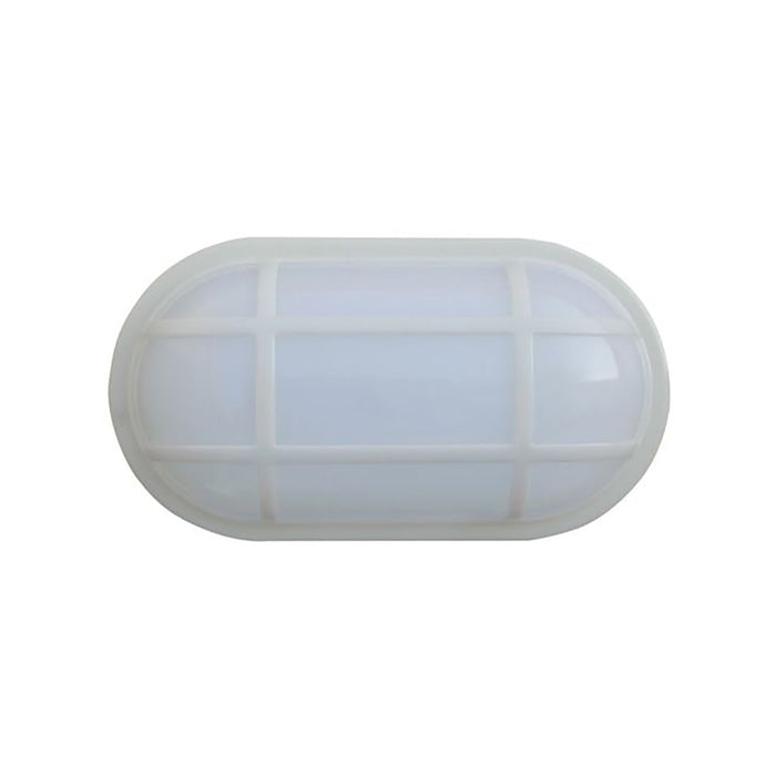 Buy LED Bunker Lights Australia LED Bulkhead Light Oval 20W White 5000K IP65 - BULK14