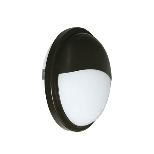 Buy LED Bunker Lights Australia Eyelid LED Bulkhead Light Round 20W Black 5000K IP65 - BULK17