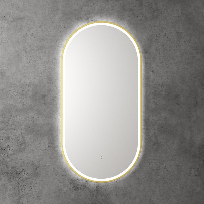 Beau Monde LED Mirror 36W 3CCT Brushed Gold - LMBM-450-BG