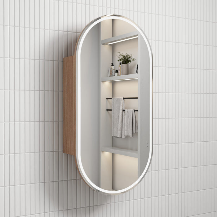 Beau Monde LED Shaving Cabinet 3CCT Mia With Frameless - LSCBM-450-MIA