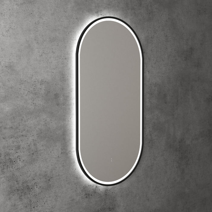 Beau Monde LED Mirror 36W 3CCT Matte Black - LMBM-450-MB