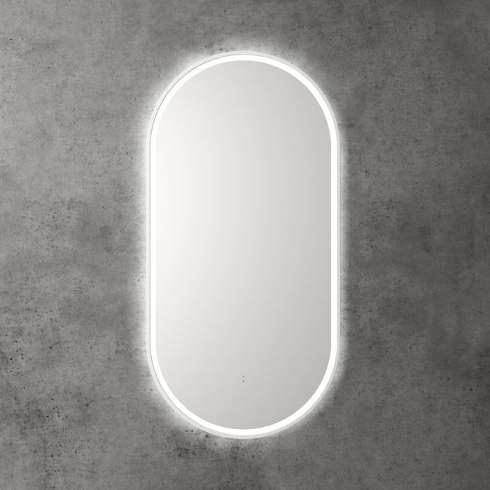 Beau Monde LED Mirror 36W 3CCT Matte White - LMBM-450-MW
