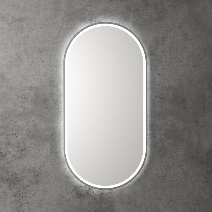 Beau Monde LED Mirror 36W 3CCT Gunmetal - LMBM-450-GM