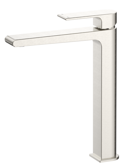 Beki Tall Basin Mixer Brushed Nickel - BMB-8-TALL-BN