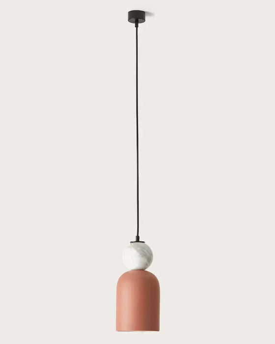 Bell Copo Pendant Light Black & Chrome - ARO.C1084/CHR/NEG/TBC