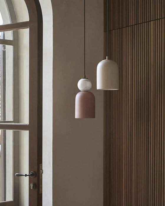 Bell Copo Pendant Light Black & Chrome - ARO.C1084/CHR/NEG/TBC