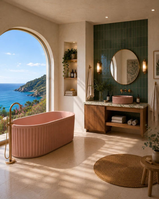 BRIZA - Freestanding Stone Bath - PB8001