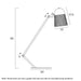 Buy Desk Lamps Australia CADENA Desk Lamp Black - CADENA TL-BK