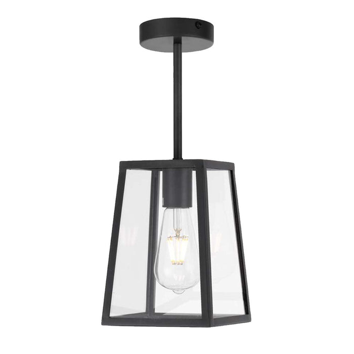 Buy Pendant Lights Australia Cantena 1 Light Small Pendant Black  - CANTENA PE15-BK