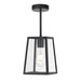 Buy Pendant Lights Australia Cantena 1 Light Small Pendant Black  - CANTENA PE15-BK