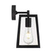 Buy Outdoor Wall Lanterns Australia Cantena 1 Light Small Wall Light Black - CANTENA WB15-BK