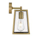 Buy Outdoor Wall Lanterns Australia Cantena 1 Light Small Wall Light Antique Brass - CANTENA WB15-AB