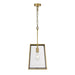 Buy Pendant Lights Australia Cantena 1 Light Large Pendant Antique Brass - CANTENA PE25-AB