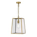 Buy Pendant Lights Australia Cantena 1 Light Large Pendant Antique Brass - CANTENA PE25-AB