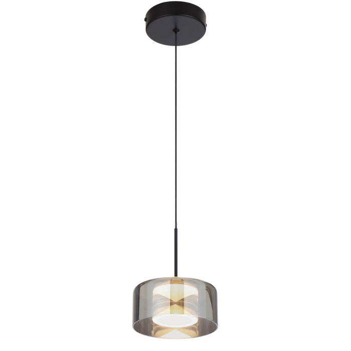 Cedro LED Pendant Light 8W TRI Colour Black - CEDRO PE1-BK