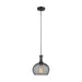 Buy Pendant Lights Australia Cheveux 1 Light Pendant Black Iron Mesh Small Wine Glass Shape - CHEVEUX2