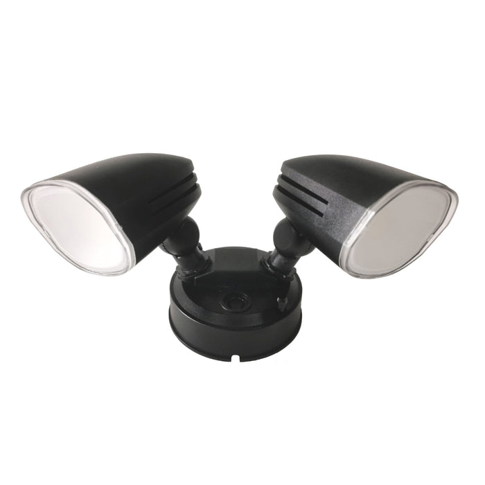 Buy Exterior Spotlights Australia Clarion Double Exterior Spotlights Black 3CCT - CLARION EX2-BK