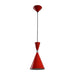 Buy Pendant Lights Australia Classic 1 Light Pendant Red Cone Shape - CLASSIC1A